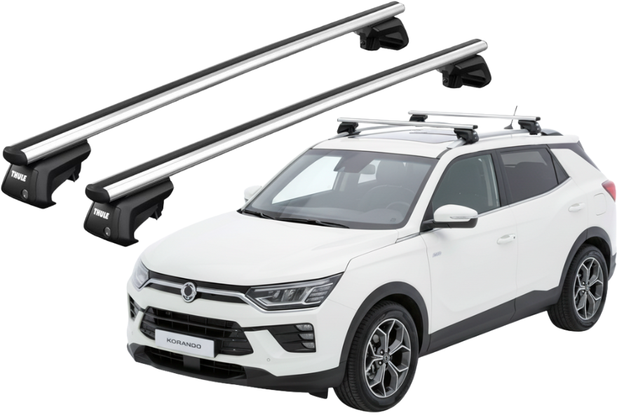 Barras THULE SmartRack XT AluBar para autos SSANGYONG Korando desde 2019 - 2021