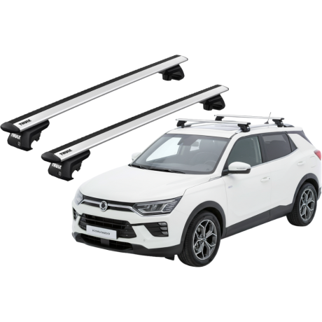 Barras THULE EVO WingBar para autos SSANGYONG Korando desde 2019 - 2021