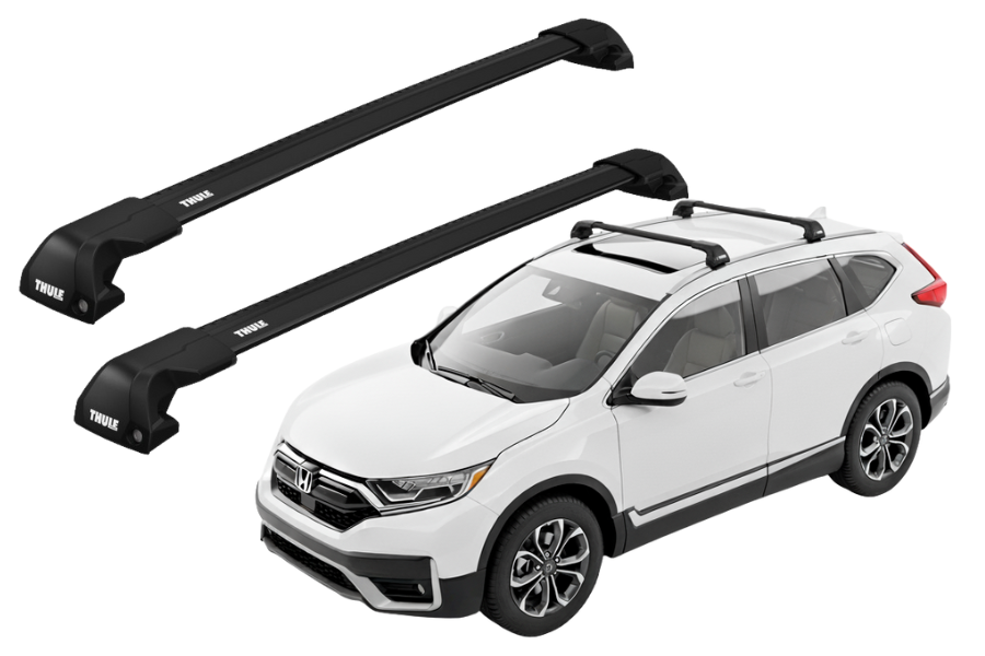 Barras THULE EDGE Flush para autos HONDA CR-V 2012 a 2018 negro