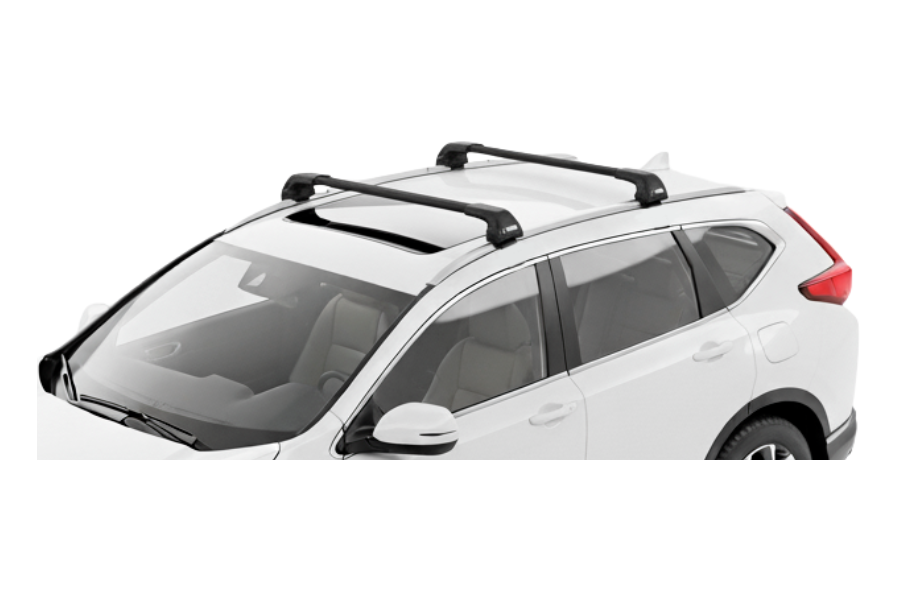 Barras THULE EDGE Flush para autos HONDA CR-V 2012 a 2018 negro