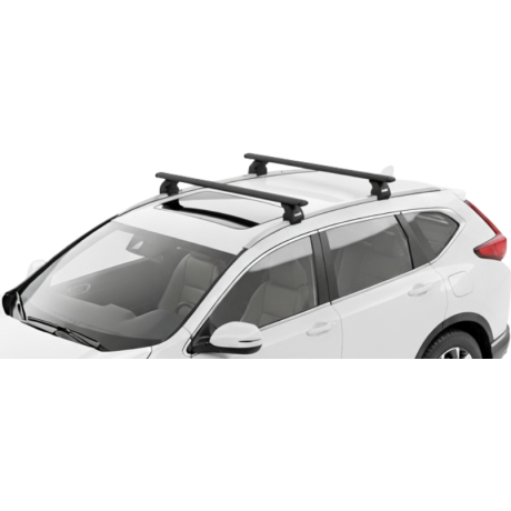Barras THULE EVO WingBar para autos HONDA CR-V 2012 a 2018 negro