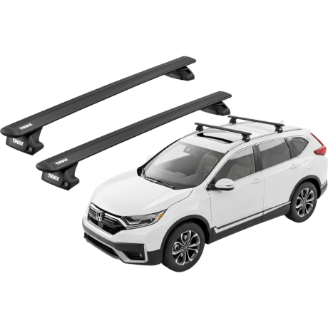 Barras THULE EVO WingBar para autos HONDA CR-V 2012 a 2018 negro