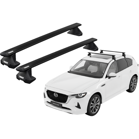 Barras THULE EVO WingBar para autos MAZDA CX-60 desde 2022 negro
