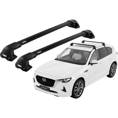 Barras THULE EDGE Flush para autos MAZDA CX-60 desde 2022 negro