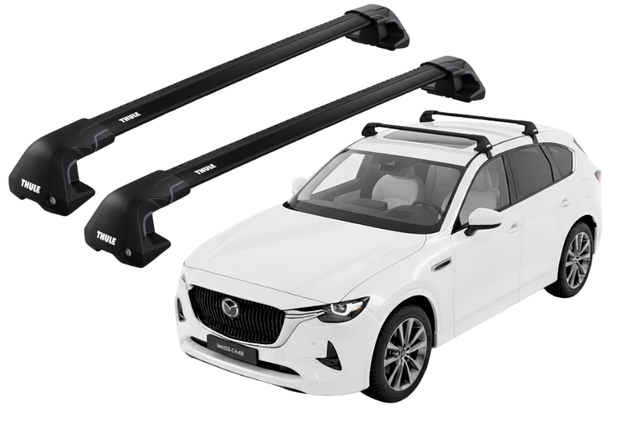 Barras THULE EDGE Flush para autos MAZDA CX-60 desde 2022 negro