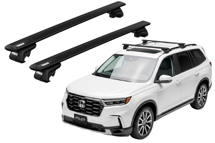 Barras THULE EVO WingBar para HONDA Pilot desde 2023 negro