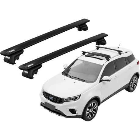 Barras THULE EVO WingBar para autos FORD Territory desde 2020 - 2023 negro
