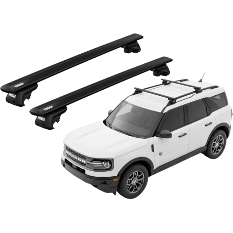 Barras THULE EVO WingBar para autos FORD Bronco Sport desde 2021 negro