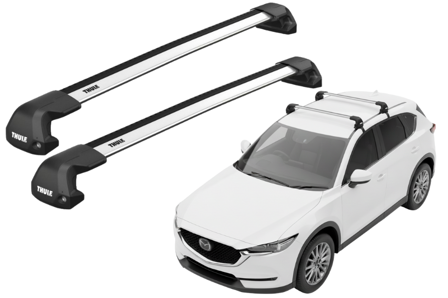 Barras THULE EDGE Flush para autos MAZDA CX-5 2012 a 2017