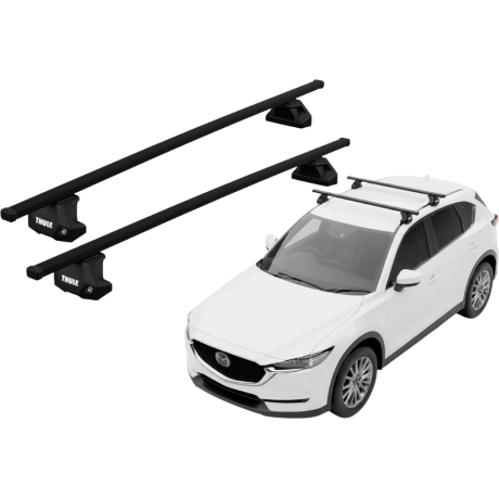 Barras THULE EVO SquareBar para autos MAZDA CX-5 2012 a 2017