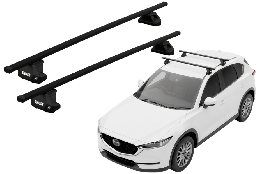 Barras THULE EVO SquareBar para autos MAZDA CX-5 2012 a 2017