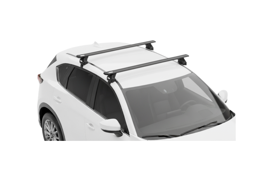 Barras THULE EVO WingBar para autos MAZDA CX-5 2012 a 2017 negro