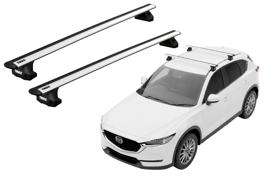 Barras THULE EVO WingBar para autos MAZDA CX-5 2012 a 2017