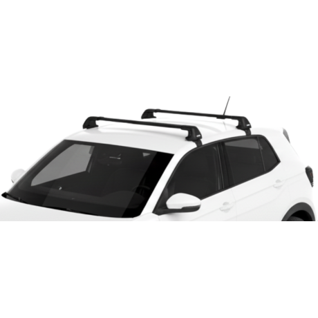 Barras THULE EDGE Flush para autos VOLKSWAGEN T-Cross desde 2019 negro