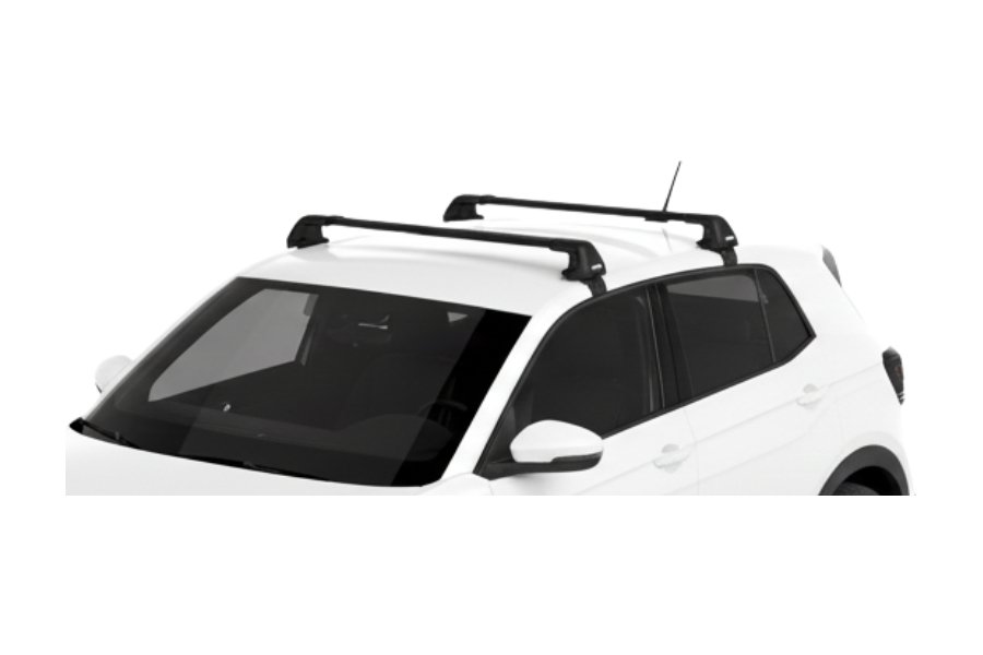 Barras THULE EDGE Flush para autos VOLKSWAGEN T-Cross desde 2019 negro