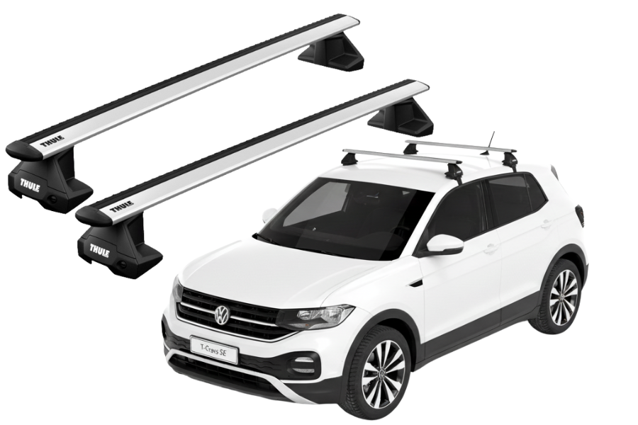 Barras THULE EVO WingBar para autos VOLKSWAGEN T-Cross desde 2019