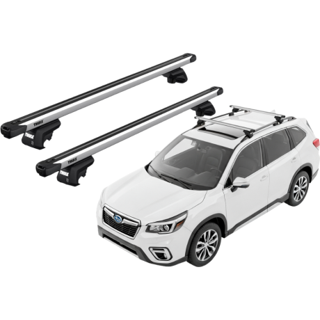 Barras Thule SUBARU Forester 19-24 RE / SlideBar EVO