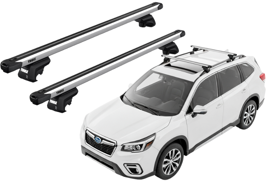 Barras Thule SUBARU Forester 19-24 RE / SlideBar EVO