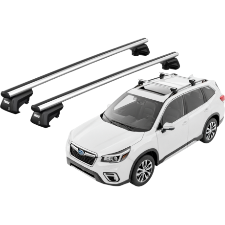 Barras THULE SmartRack XT AluBar para autos SUBARU Forester desde 2019 - 2024