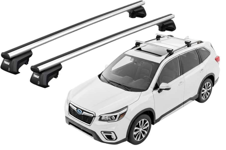 Barras THULE SmartRack XT AluBar para autos SUBARU Forester desde 2019 - 2024