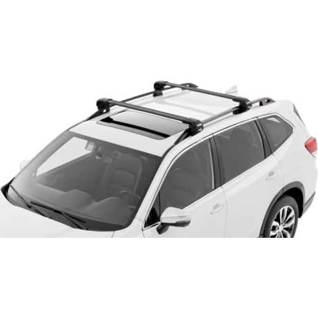 Barras THULE EDGE Flush para autos SUBARU Forester desde 2019-2024 negro