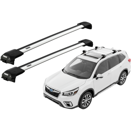 Barras THULE EDGE Flush para autos SUBARU Forester desde 2019-2024