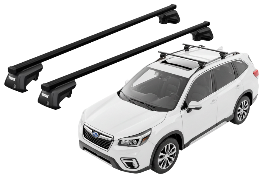 Barras THULE EVO SquareBar para autos SUBARU Forester desde 2019