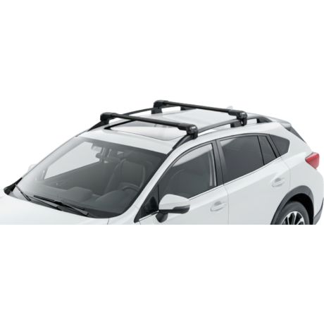 Barras THULE EDGE Flush para autos SUBARU XV desde 2017 negro