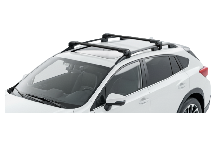 Barras THULE EDGE Flush para autos SUBARU XV desde 2017 negro