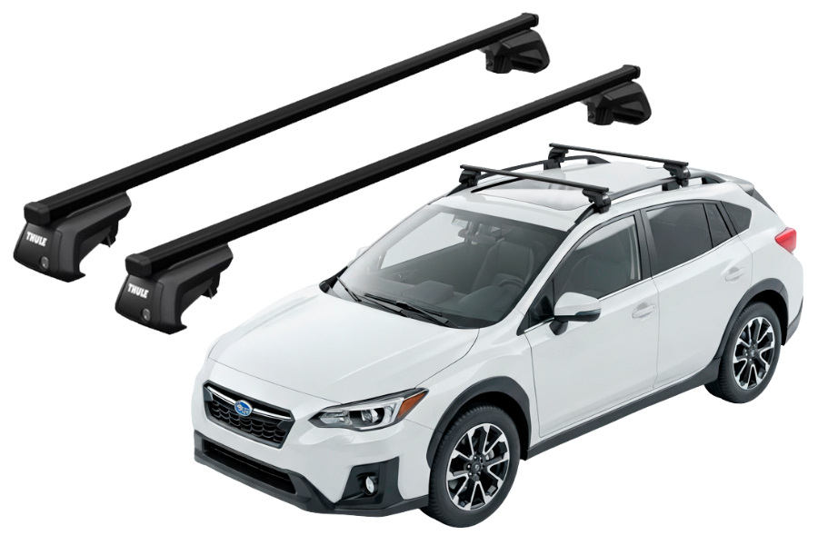 Barras THULE EVO SquareBar para autos SUBARU XV desde 2017