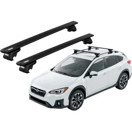 Barras THULE EVO WingBar para autos SUBARU XV desde 2017 negro
