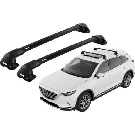 Barras THULE EDGE Flush para autos MAZDA CX-9 desde 2016 negro