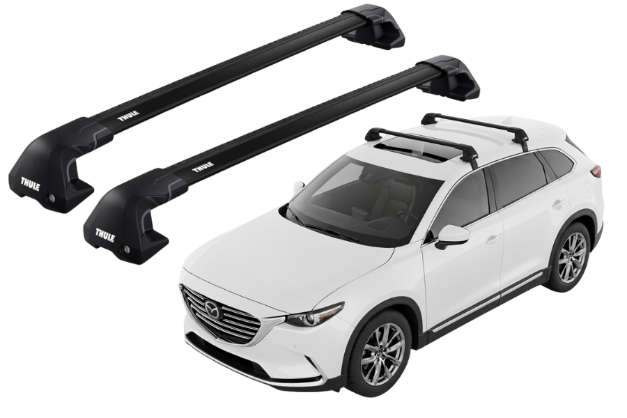 Barras THULE EDGE Flush para autos MAZDA CX-9 desde 2016 negro