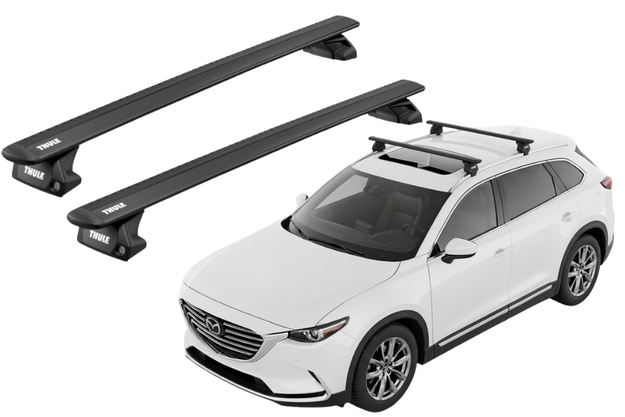 Barras Thule MAZDA CX-9 16-23 RA / WingBar EVO BLACK