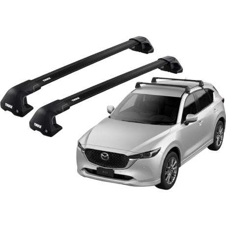 Barras THULE EDGE Flush para autos MAZDA CX-5 desde 2017 negro