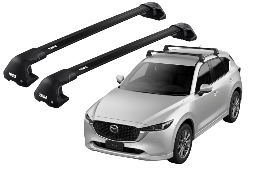 Barras THULE EDGE Flush para autos MAZDA CX-5 desde 2017 negro