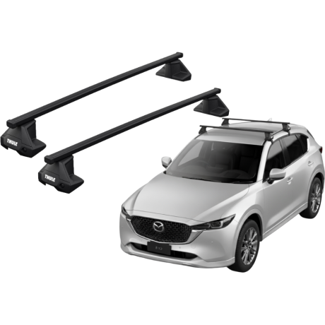 Barras THULE EVO SquareBar para autos MAZDA CX-5 desde 2017