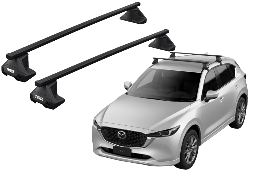 Barras THULE EVO SquareBar para autos MAZDA CX-5 desde 2017