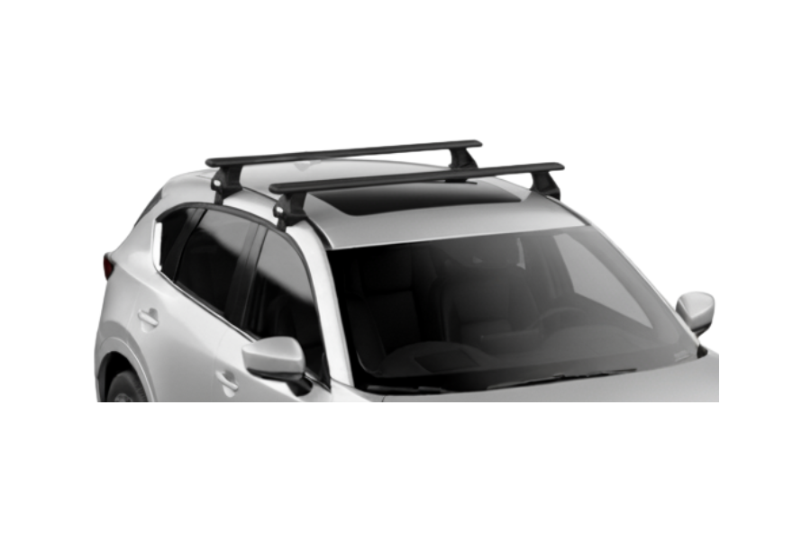 Barras THULE EVO WingBar para autos MAZDA CX-5 desde 2017 negro