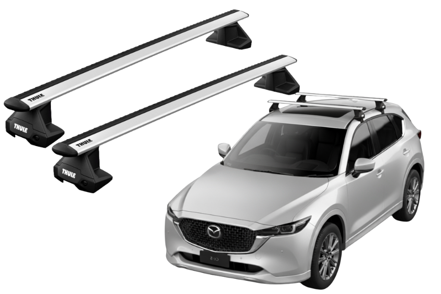 Barras THULE EVO WingBar para autos MAZDA CX-5 desde 2017