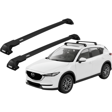 Barras THULE EDGE Flush para autos MAZDA CX-5 desde 2017 negro