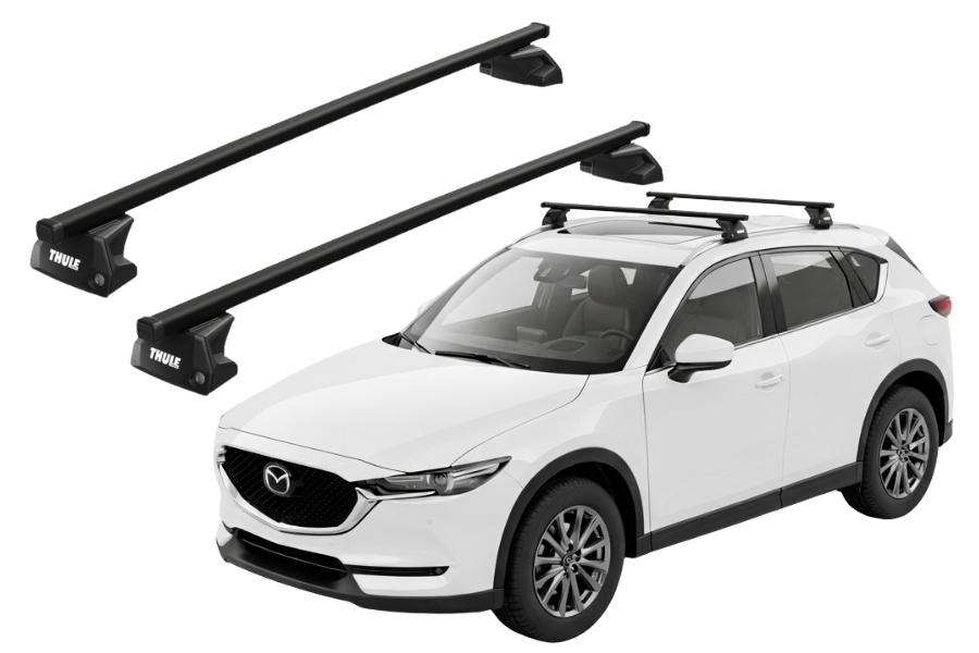 Barras THULE EVO SquareBar para autos MAZDA CX-5 desde 2017