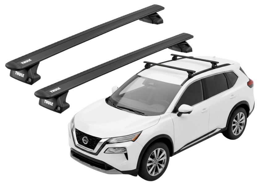 Barras THULE EVO WingBar para autos JEEP Grand Cherokee L desde 2021 negro