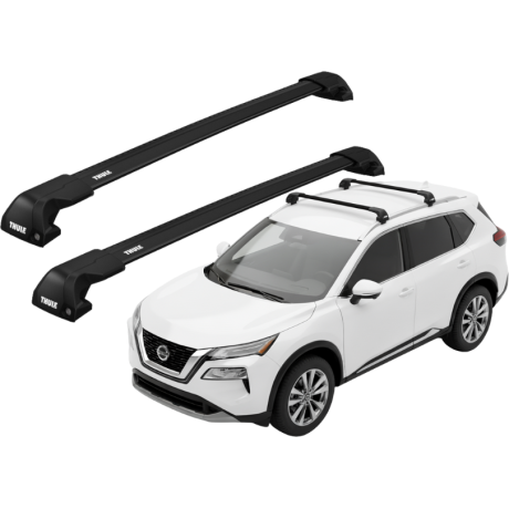 Barras THULE EDGE Flush para autos NISSAN X-Trail desde 2021 negro