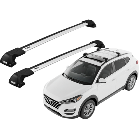 Barras THULE EDGE Flush para autos HYUNDAI Tucson 2015 a 2021