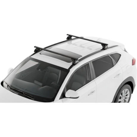 Barras THULE EVO SquareBar para autos HYUNDAI Tucson 2015 a 2021
