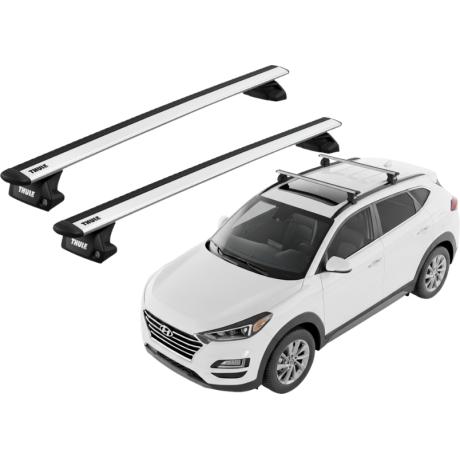 Barras THULE EVO WingBar para autos HYUNDAI Tucson 2015 a 2021