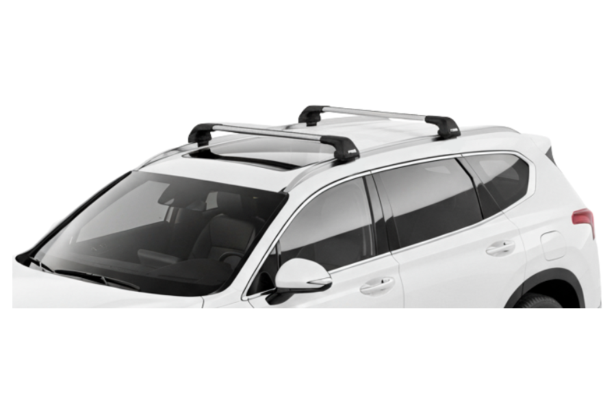 Barras THULE EDGE Flush para autos HYUNDAI Santa Fe desde 2018 - 2023