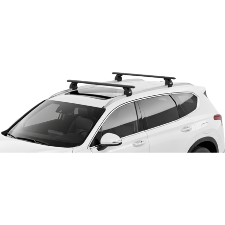 Barras THULE EVO WingBar para autos HYUNDAI Santa Fe desde 2018 - 2023 negro