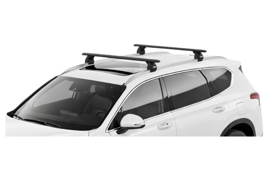 Barras THULE EVO WingBar para autos HYUNDAI Santa Fe desde 2018 - 2023 negro